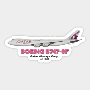 Boeing B747-8F - Qatar Airways Cargo Sticker